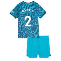 Tottenham Hotspur Matt Doherty #2 Fotballklær Tredjedraktsett Barn 2022-23 Kortermet (+ korte bukser)